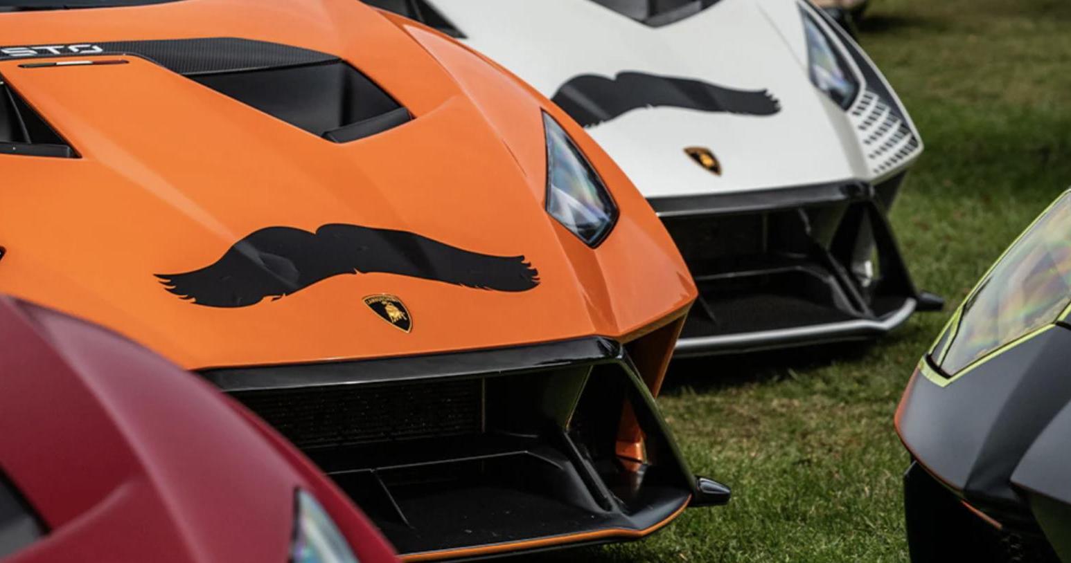1600 Lamborghini a sostegno di Movember 3