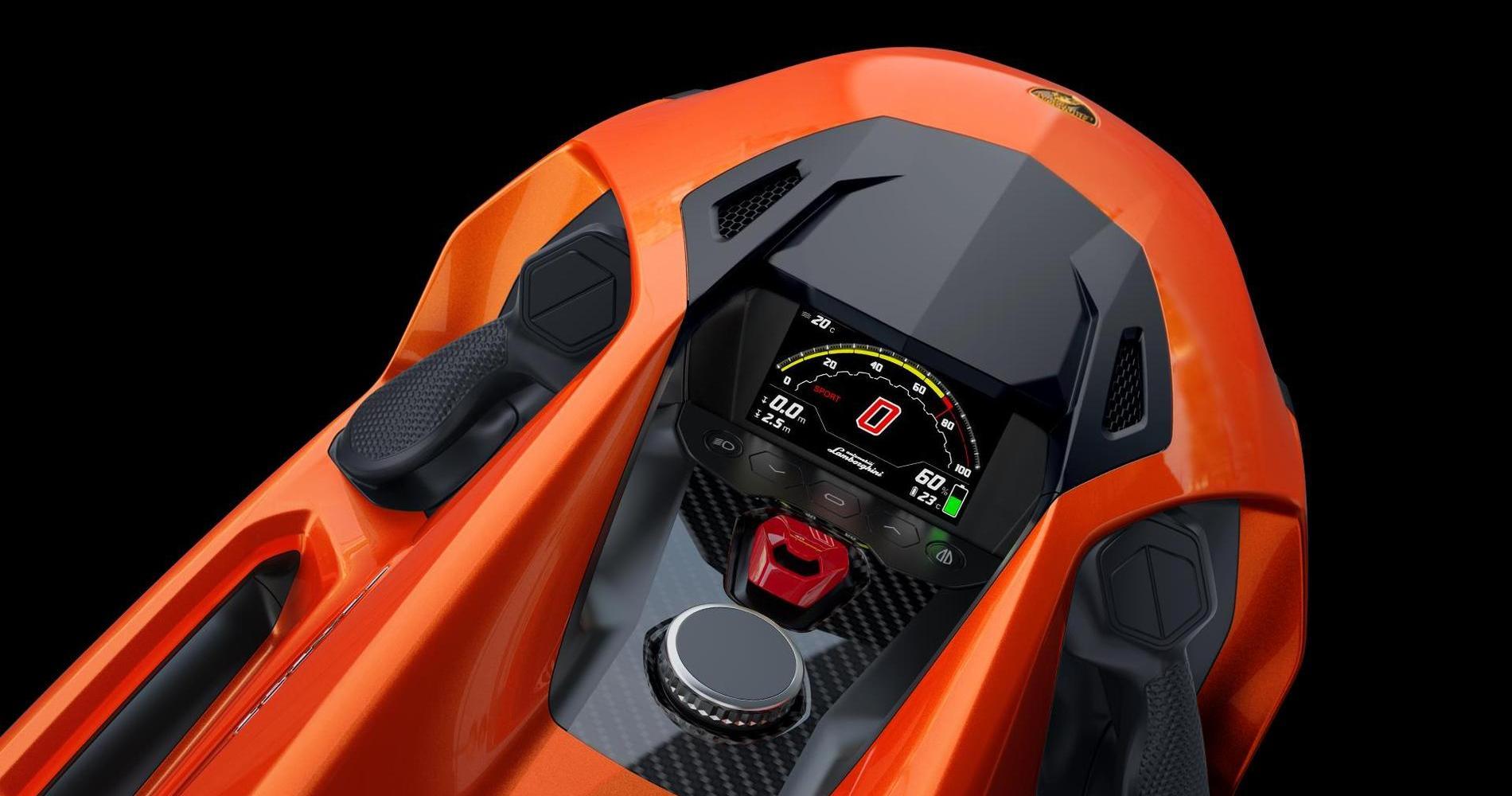 Acquascooter Lamborghini Seabon SE63 strumentazione
