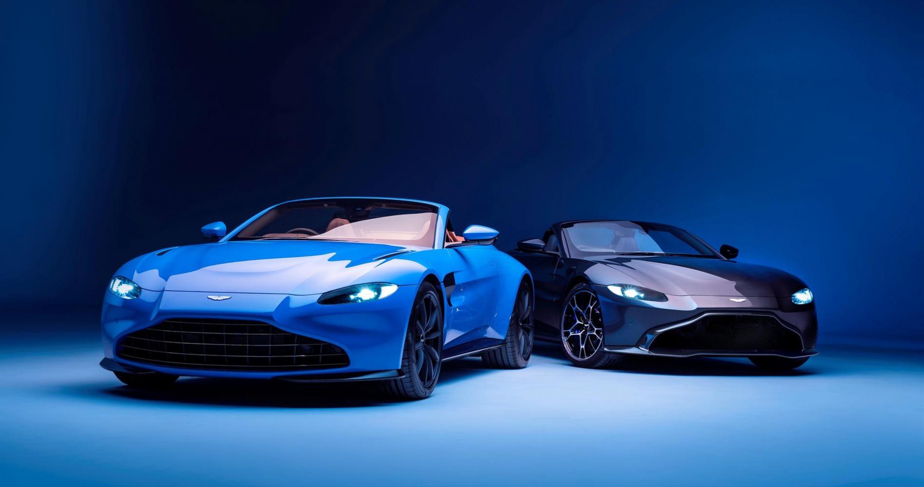 Aston Martin Vantage Roadster 2020 aperta e chiusa