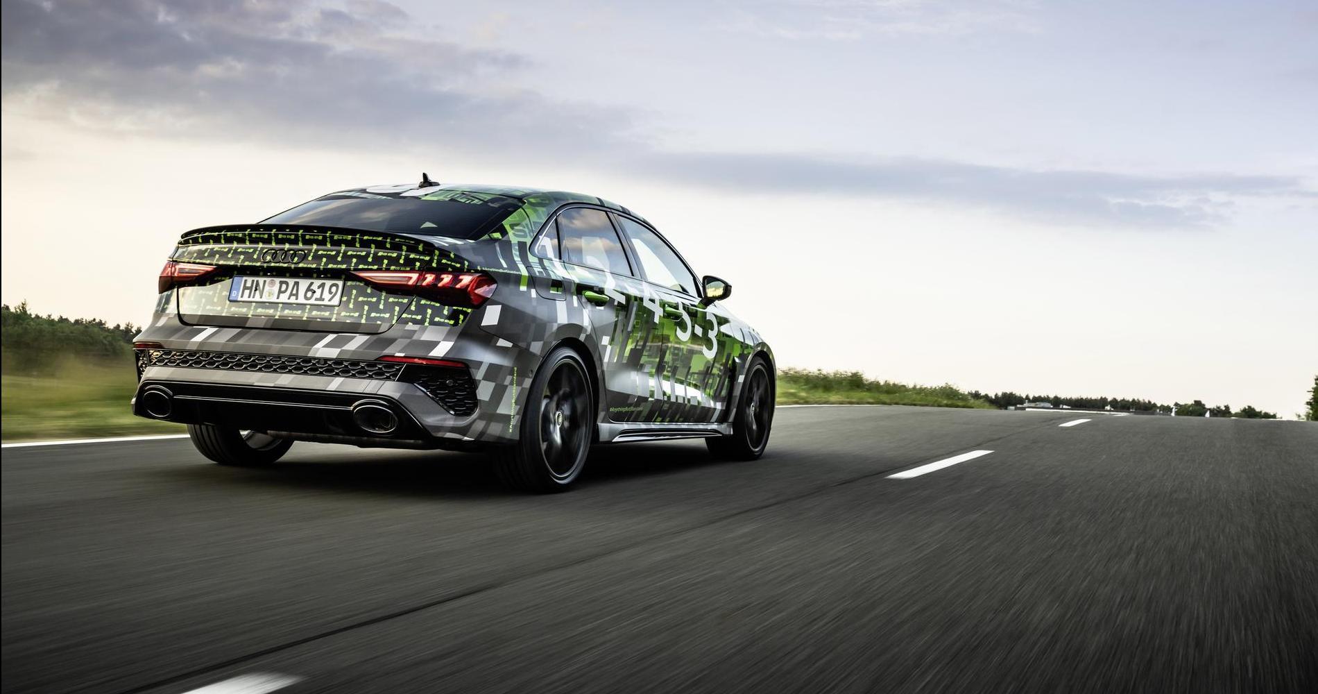 Audi RS3 2021 foto camouflage 6