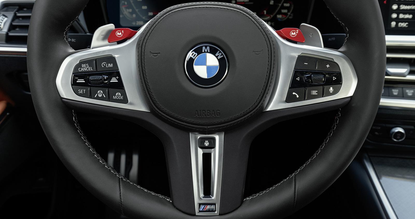 BMW M3 2021 interni 2
