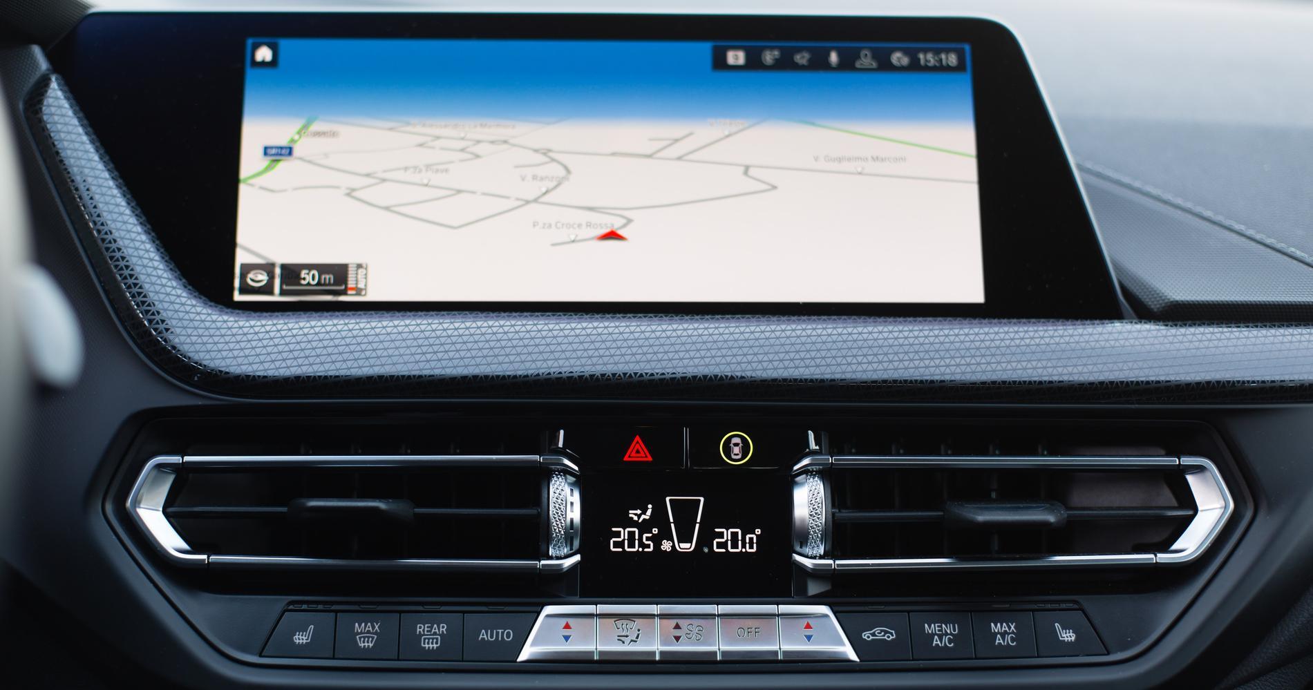 BMW Serie1 118i schermo digitale