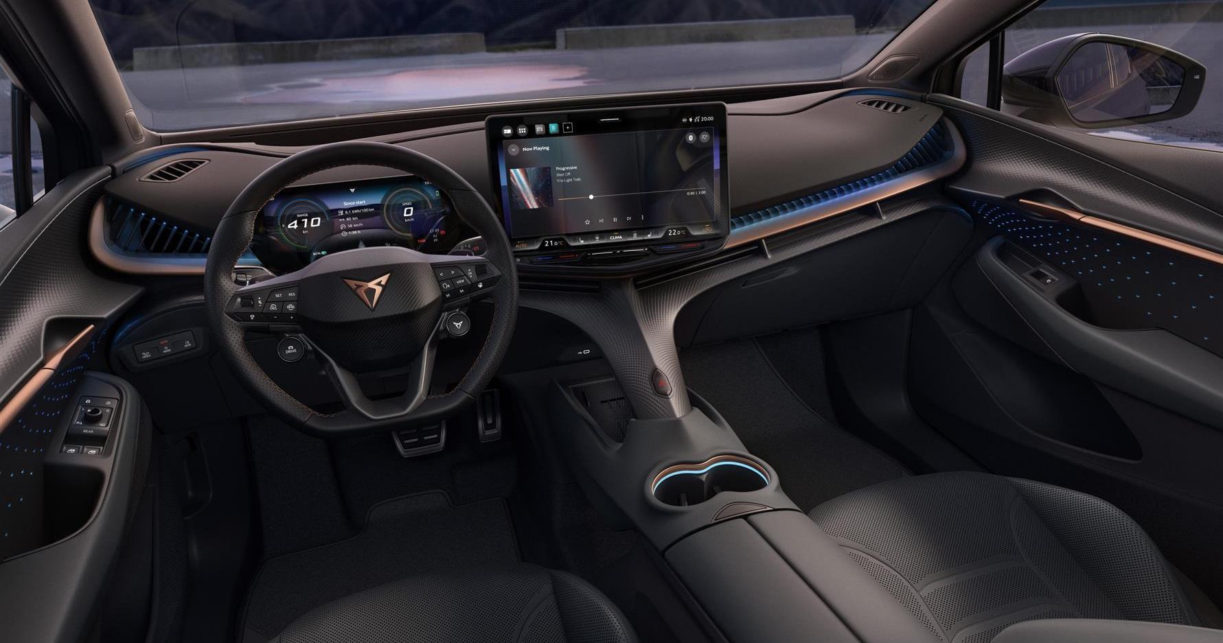 Cupra Tavascan 2026 interni