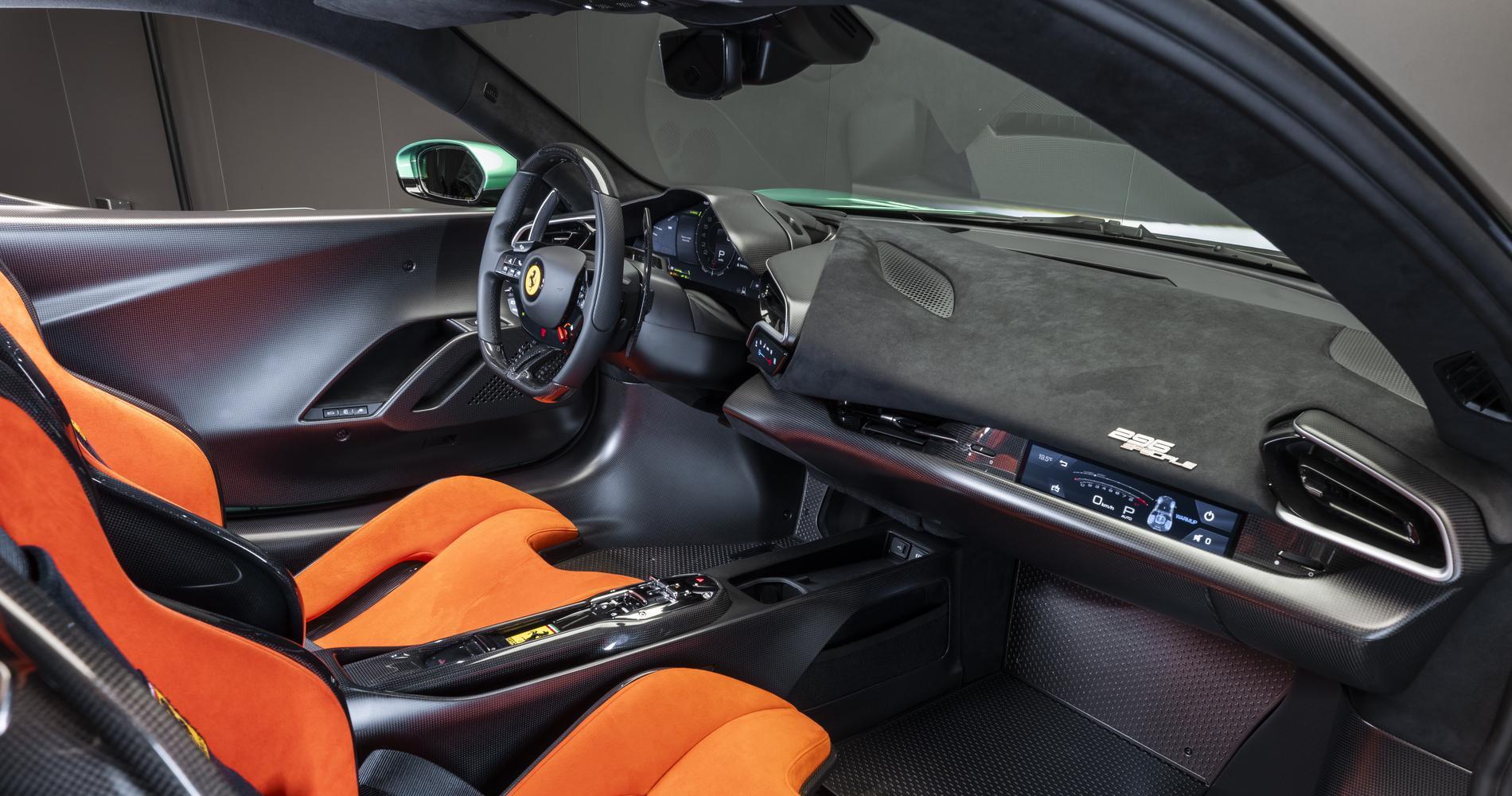 Ferrari 296 Speciale A abitacolo