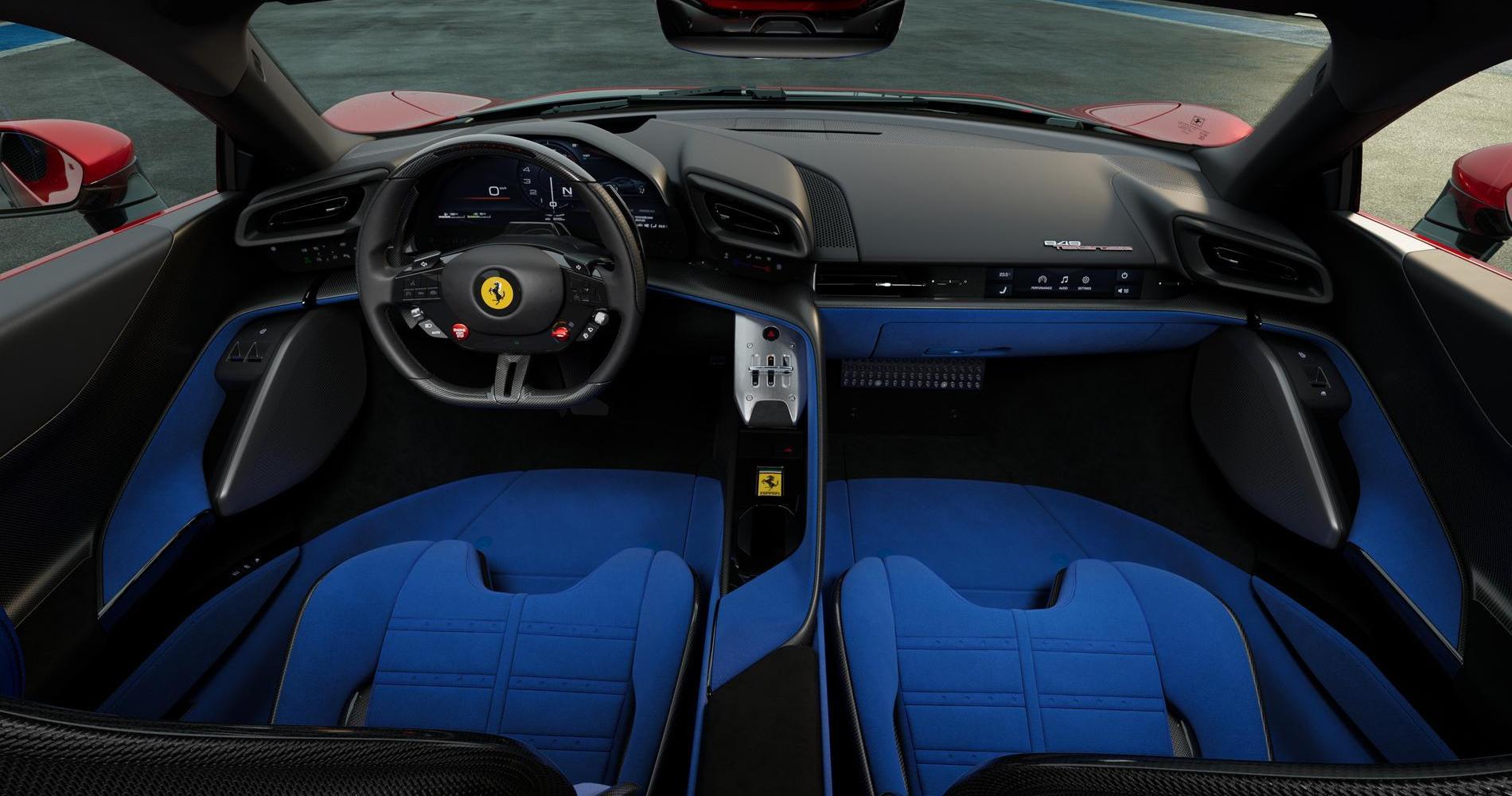 Ferrari 849 Testarossa foto interni