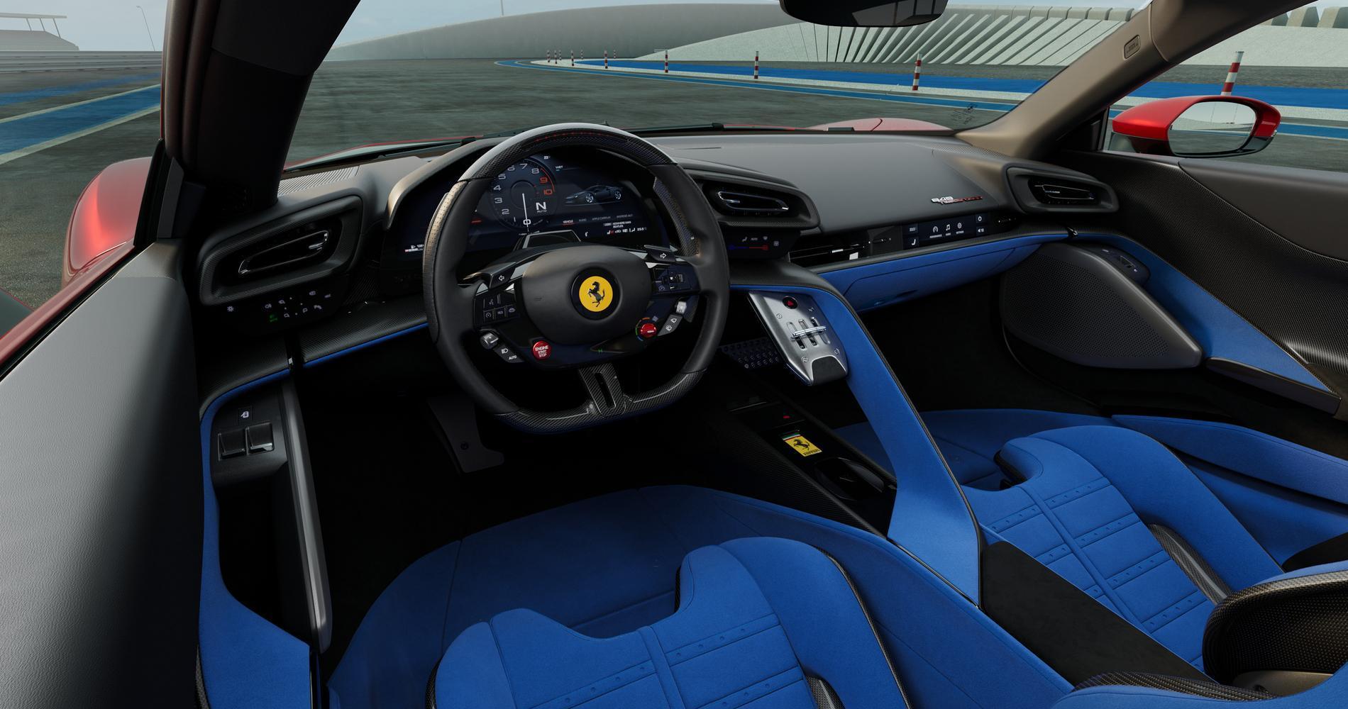 Ferrari 849 Testarossa interni