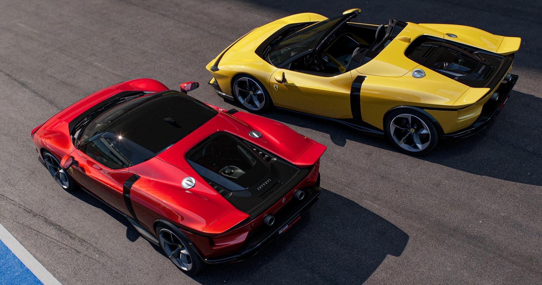 Ferrari 849 Testarossa rosso fiamante e giallo modena