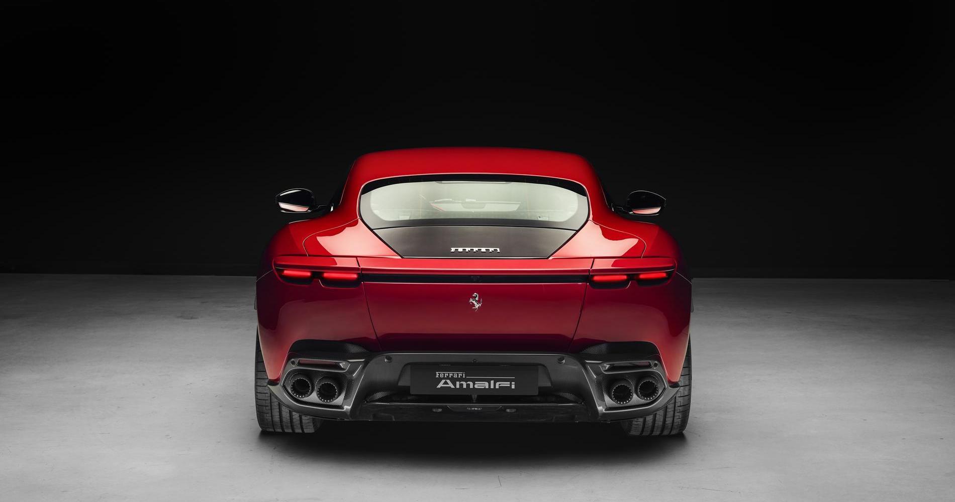 Ferrari Amalfi foto posterore