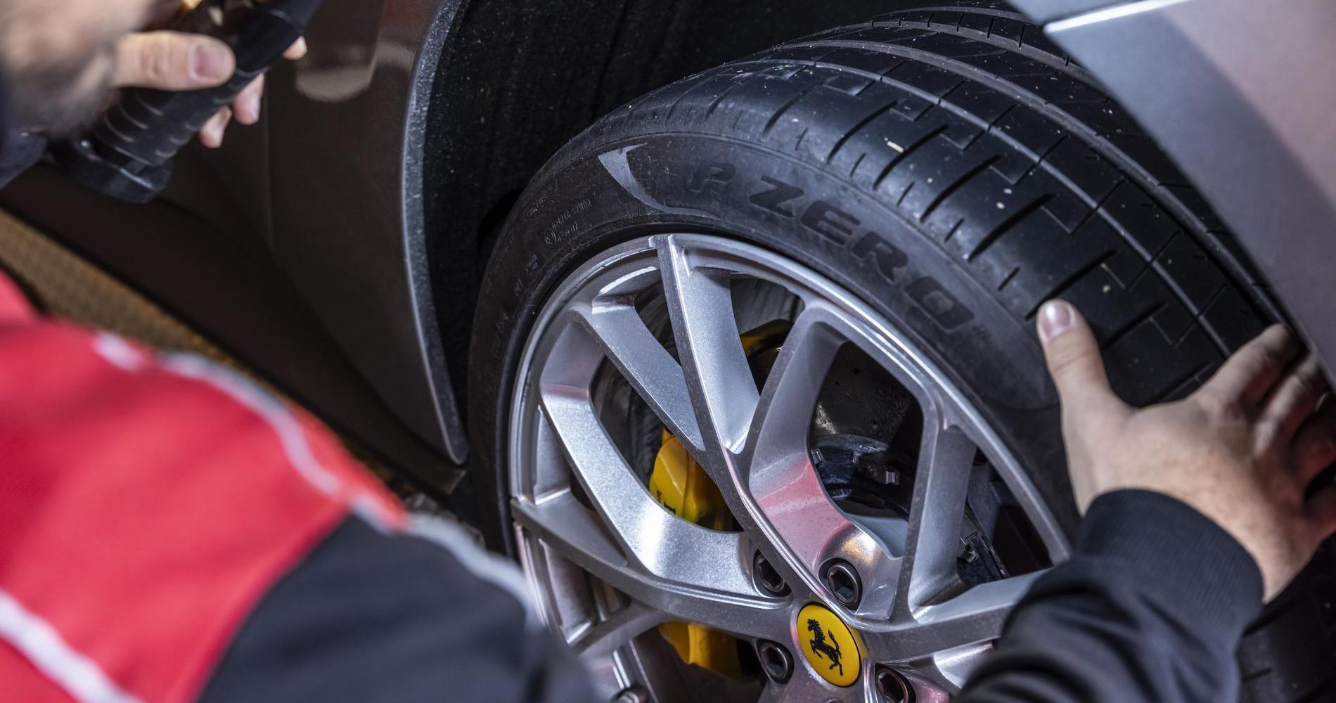 Ferrari approved controlli pneumatici
