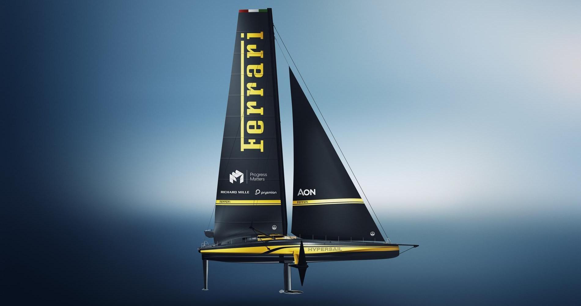 Ferrari Hypersail livrea