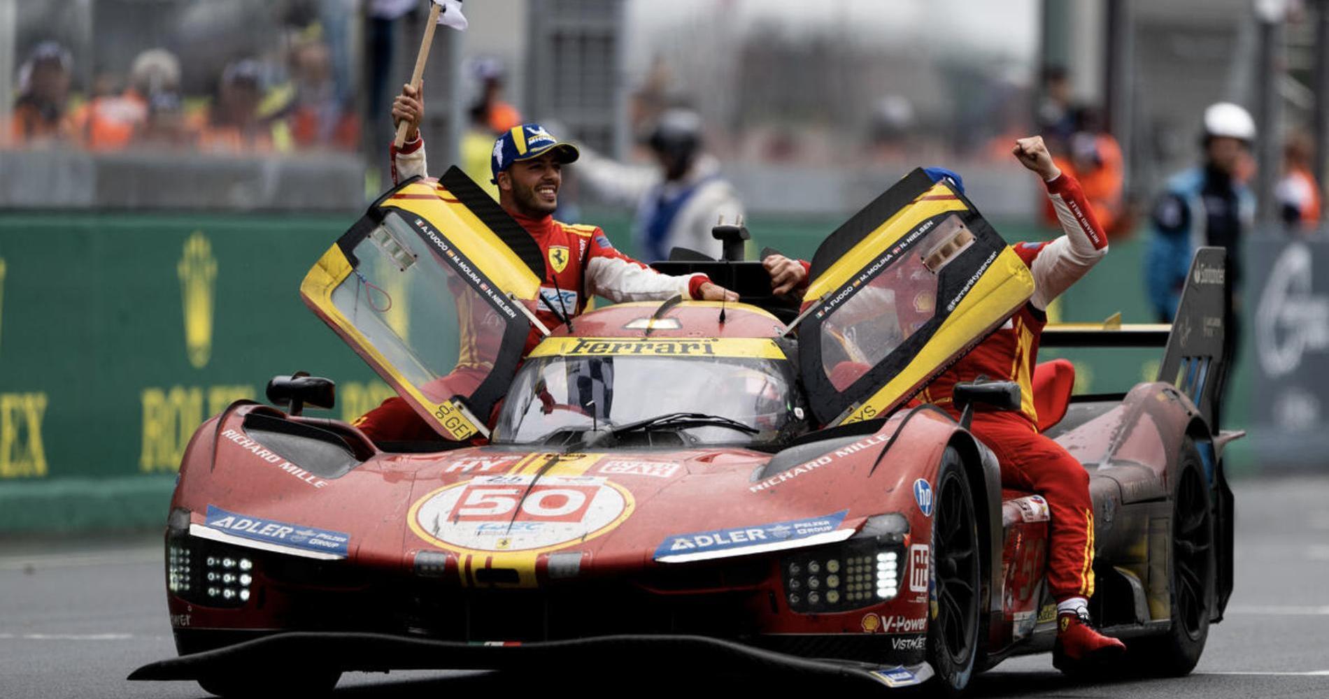 ferrari vince le mans