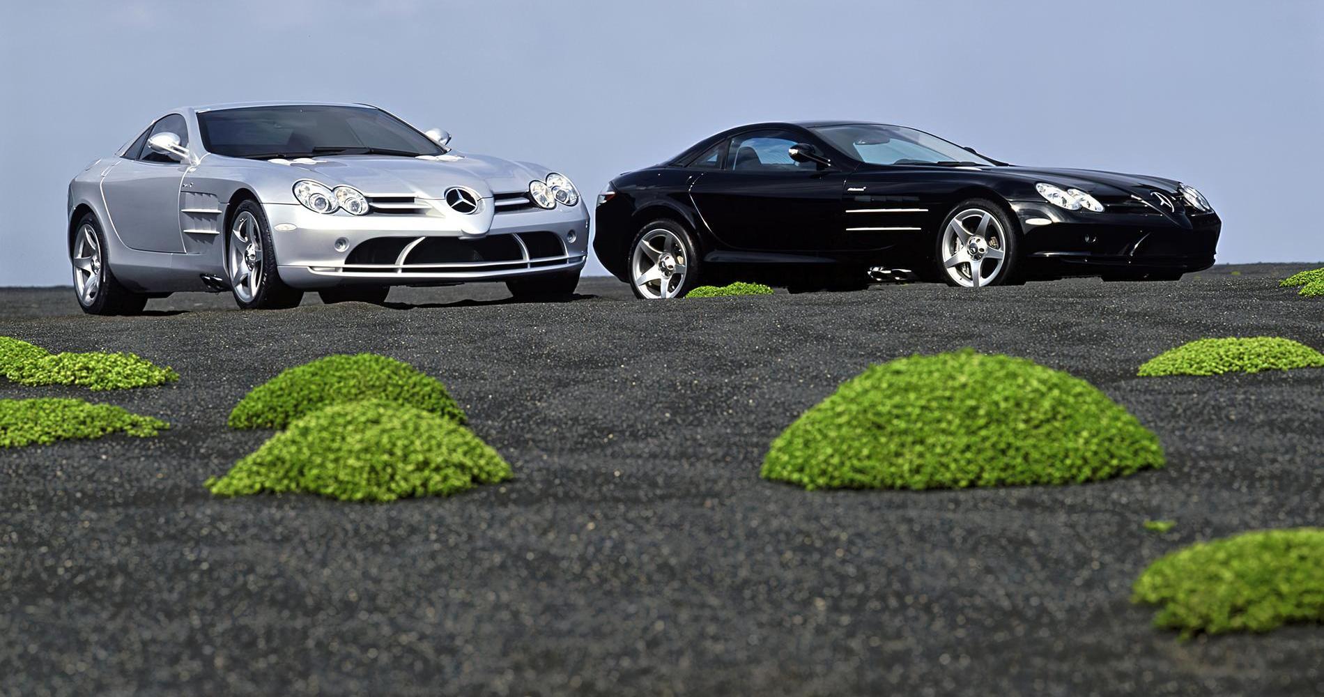 Gordon Murray Mercedes McLaren SLR coupe e spider