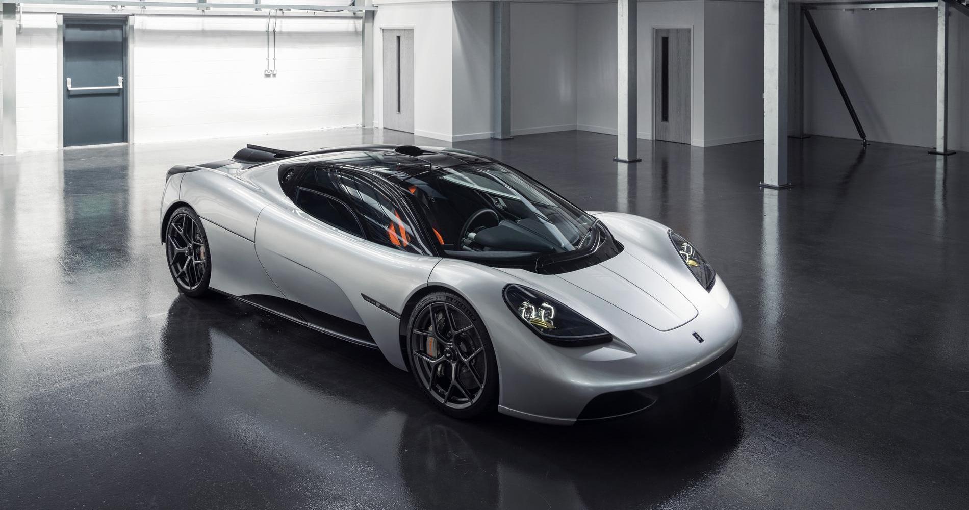 Gordon Murray T50 anteriore
