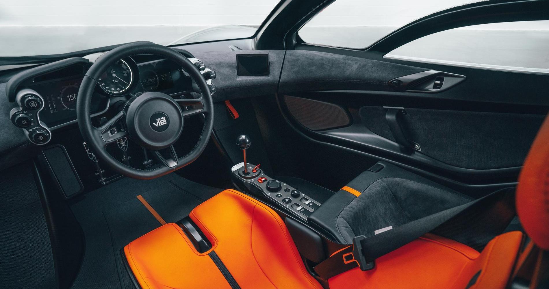 Gordon Murray T50 interni