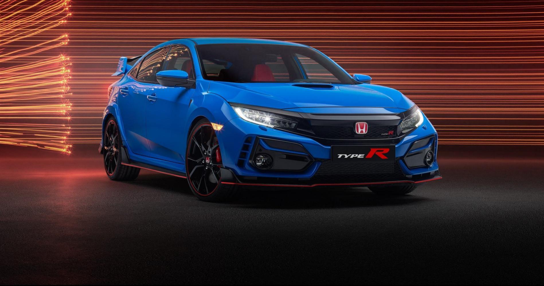 Honda Civic Type R rstyling 2020 blue