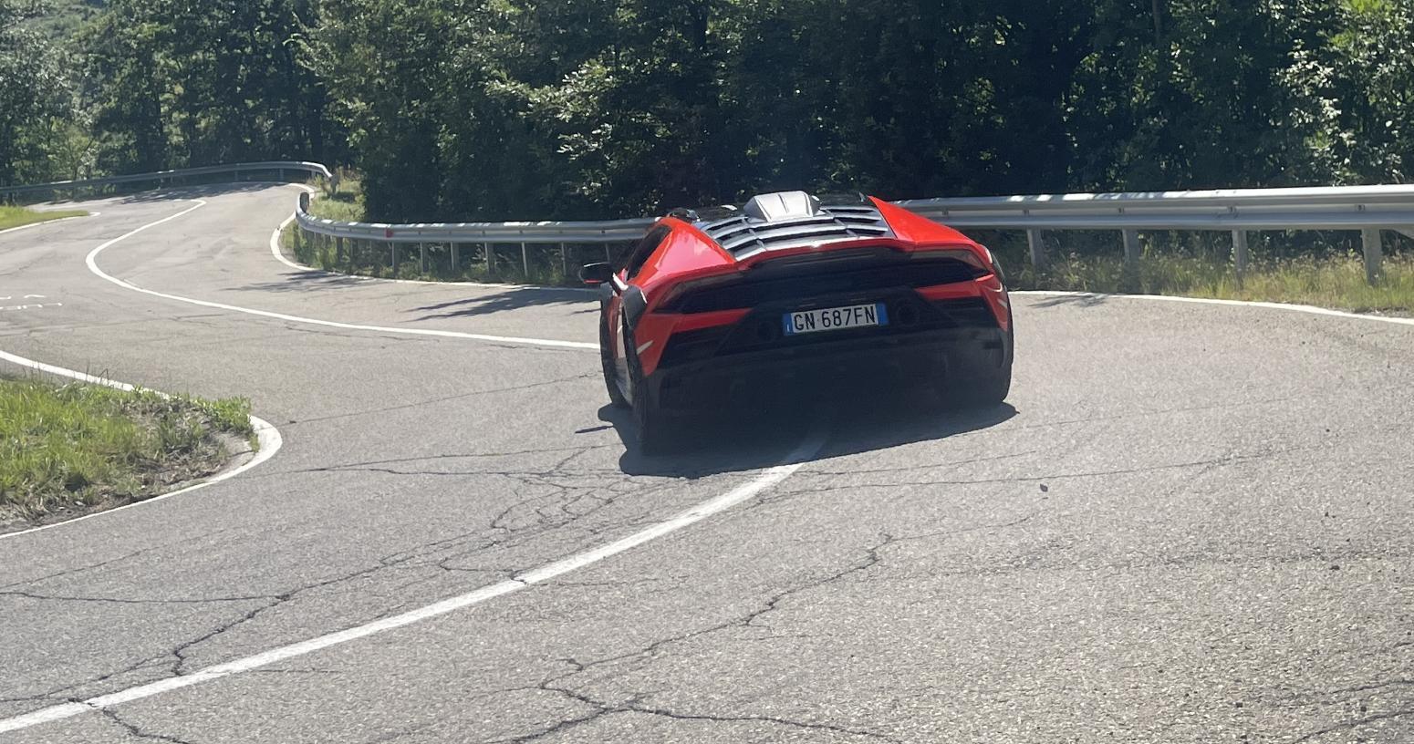 Lamborghini Huracan Sterrato prova 9