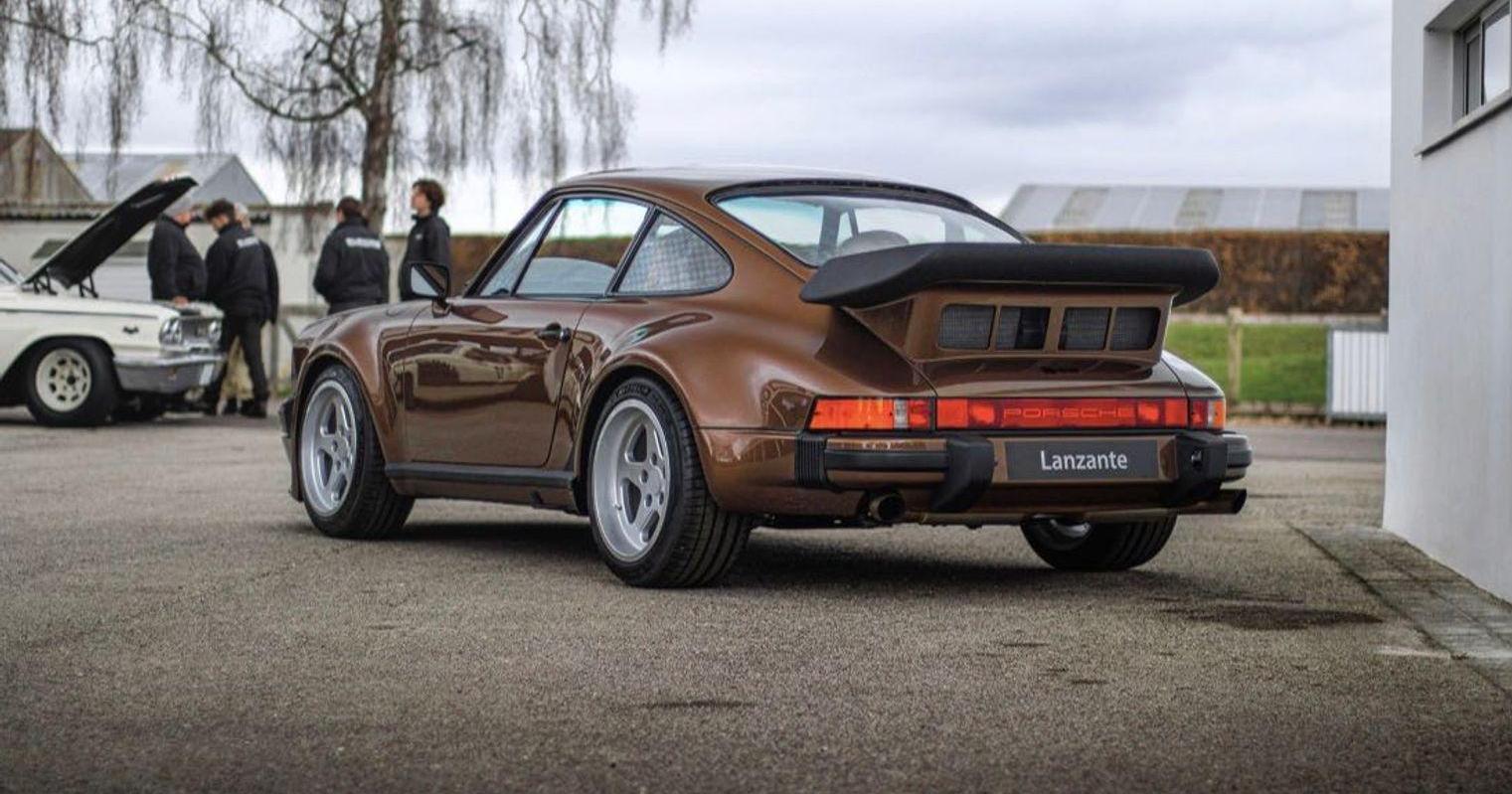 Lanzante 930 TAG Turbo 911 con motore F1 4