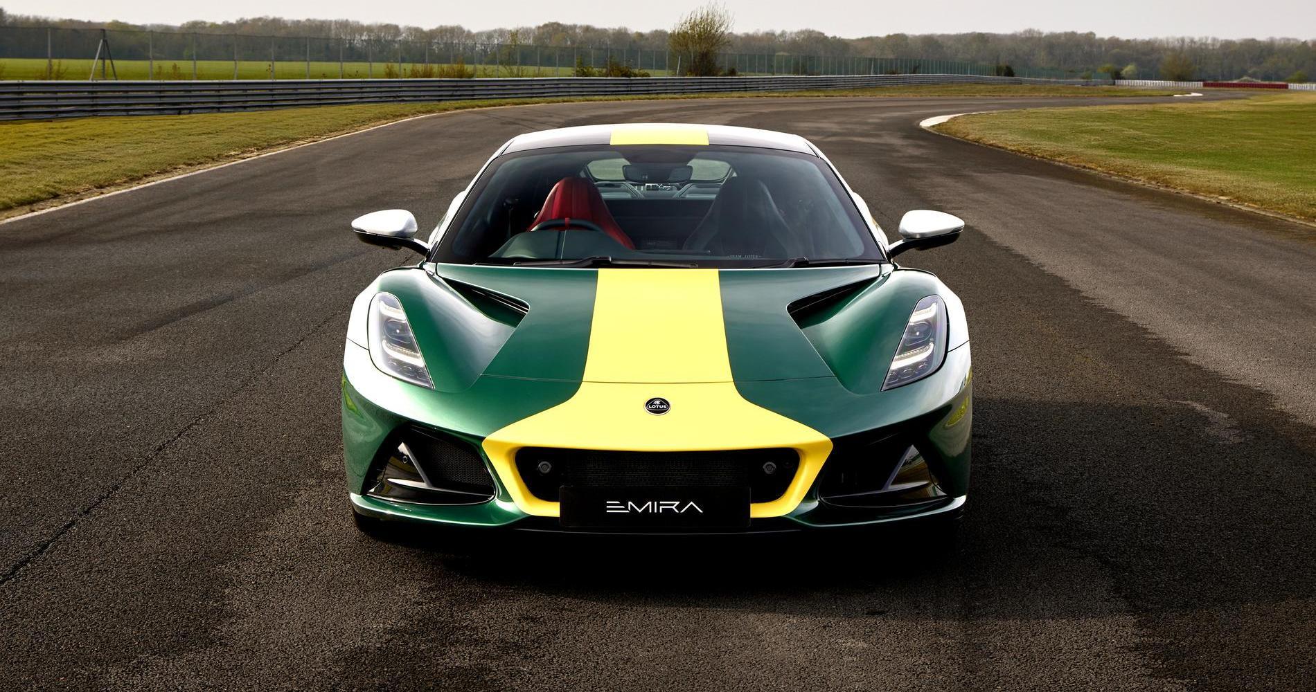 Lotus Emira Clark Edition anteriore
