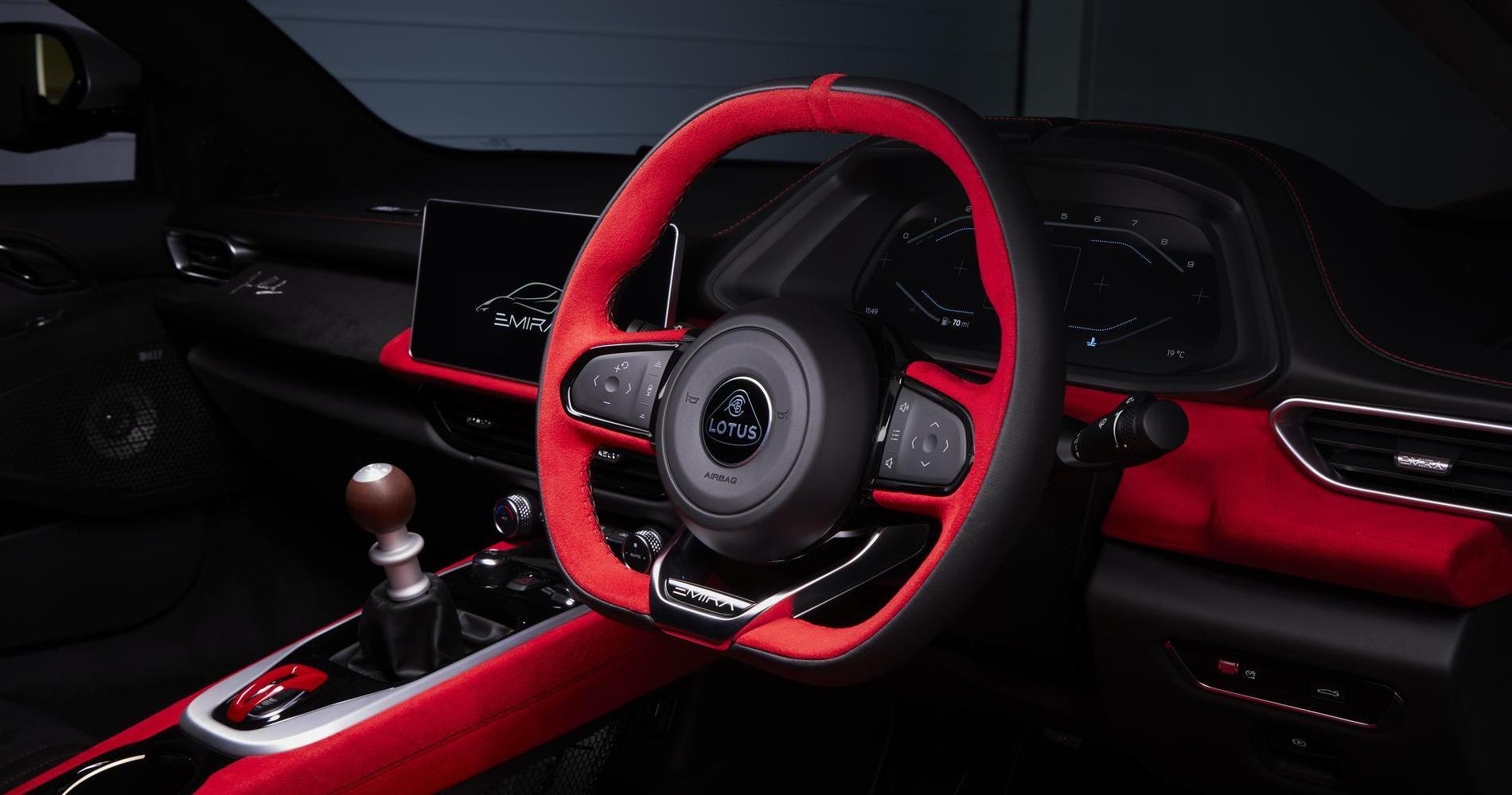 Lotus Emira Clark Edition interni