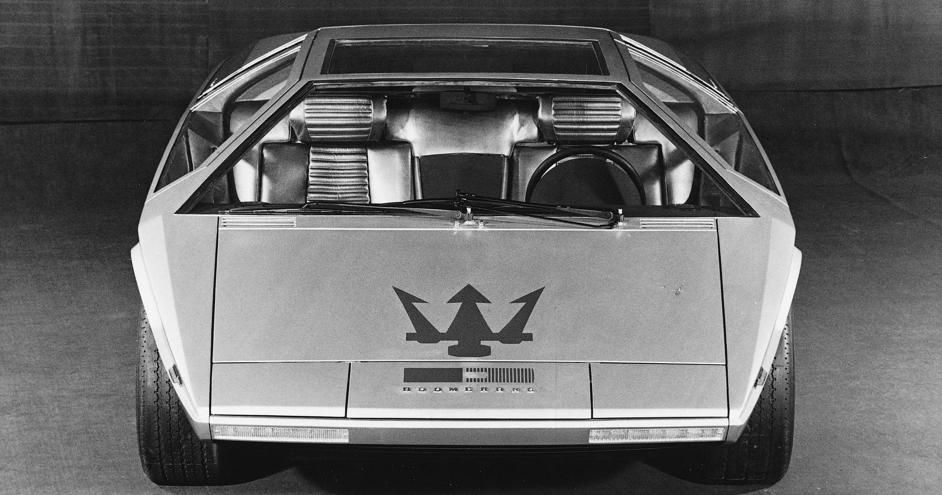 Maserati Boomerang V8 concept
