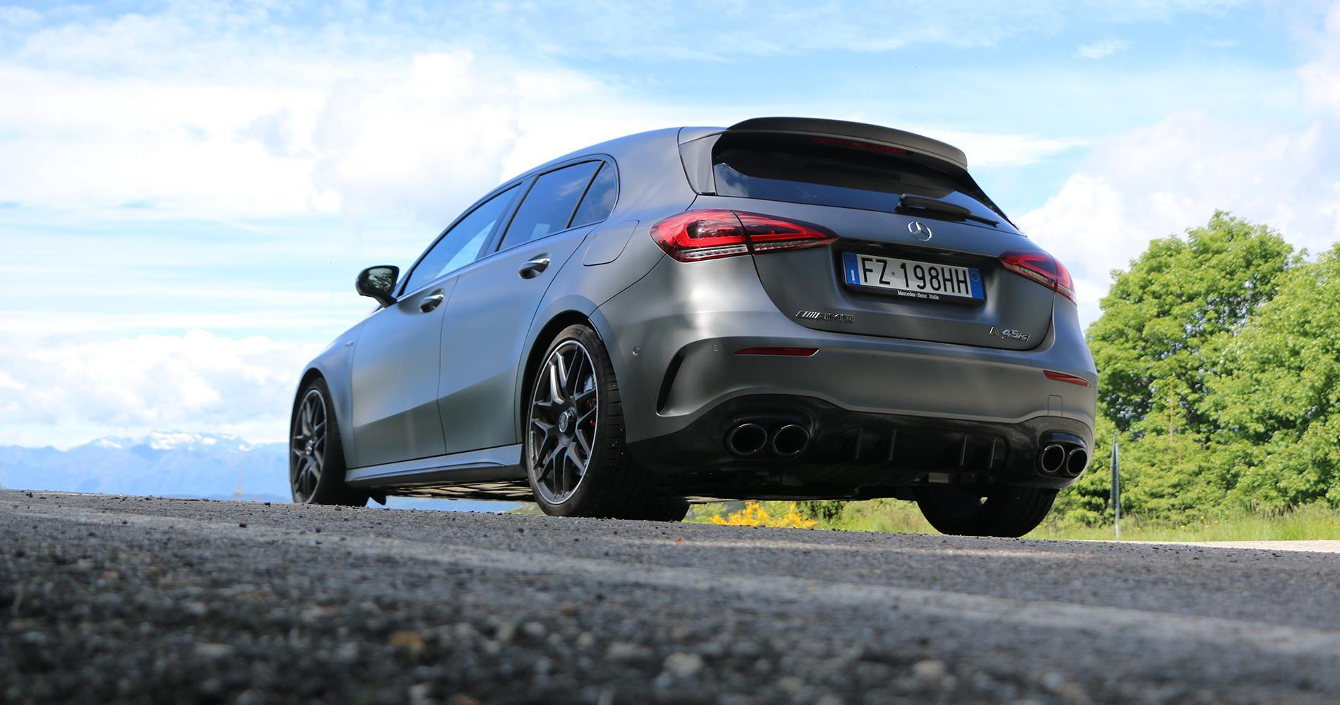 Mercedes-AMG A 45 S posteriore