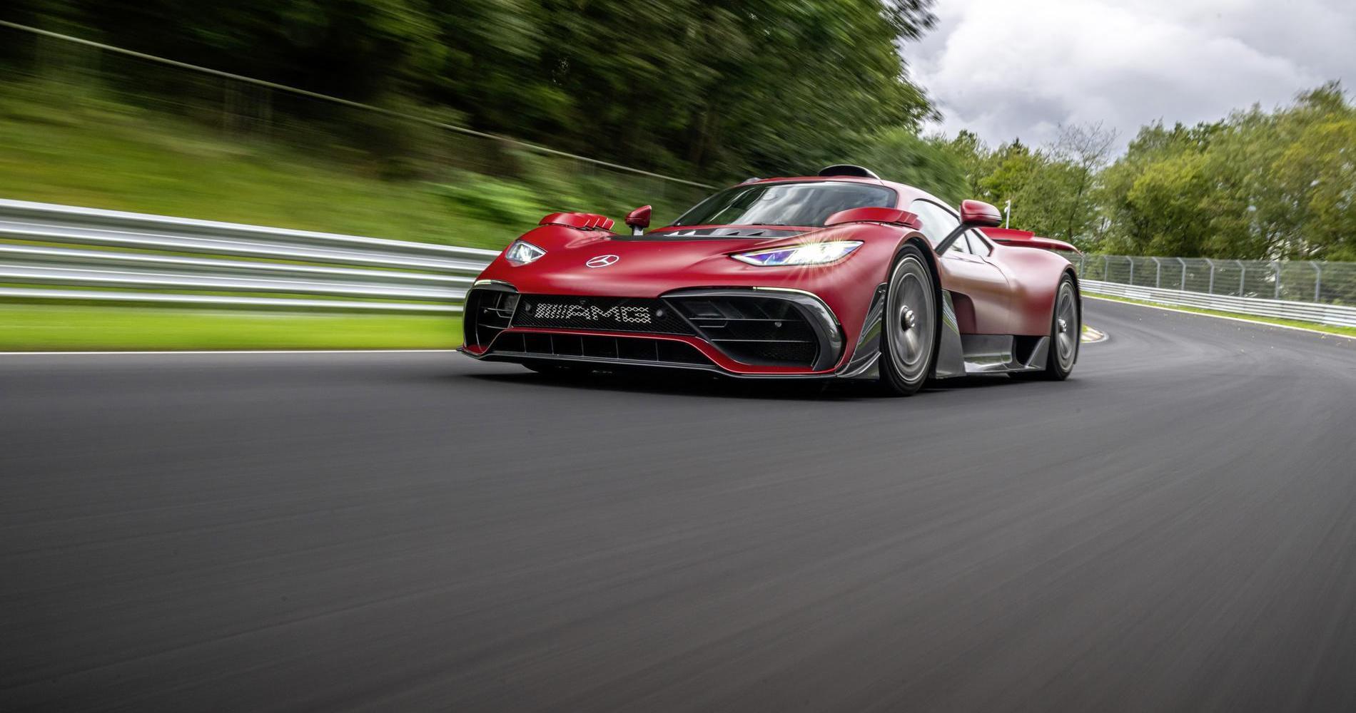 Mercedes amg one nurburgring 3