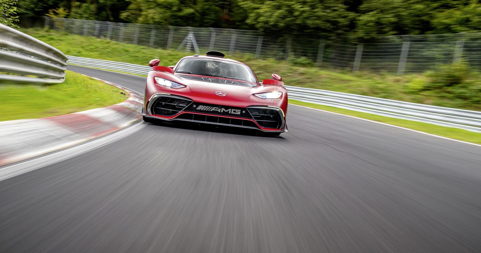 Mercedes amg one nurburgring 4