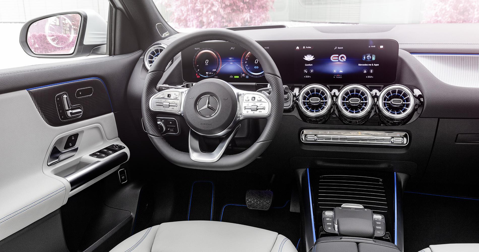 Mercedes EQA test autonomia interni