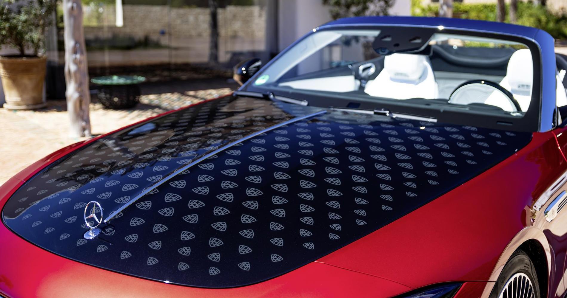 Mercedes-Maybach SL 680 Monogram Series cofano