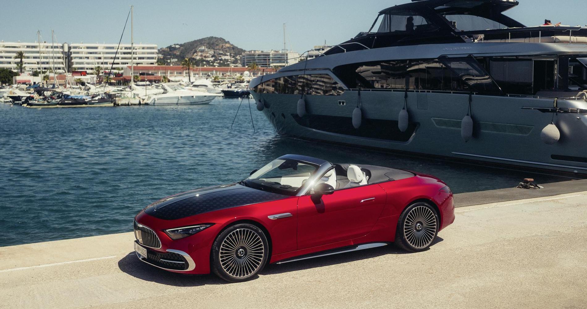 Mercedes-Maybach SL 680 Monogram Series rossa