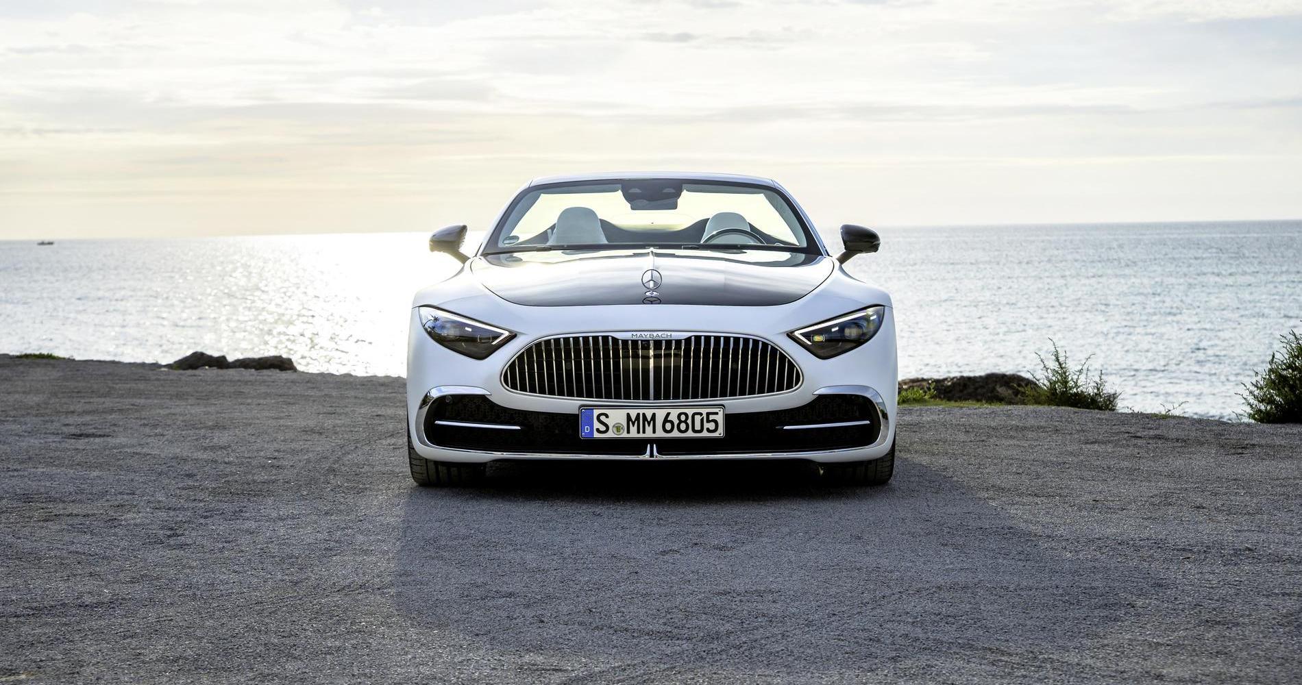 Mercedes-Maybach SL 680 Monogram Series white ambience anteriore