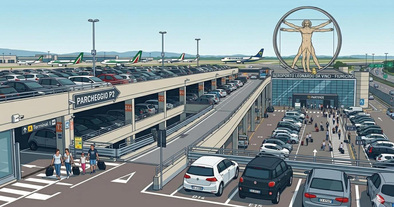 myparking roma fiumicino aeroporto