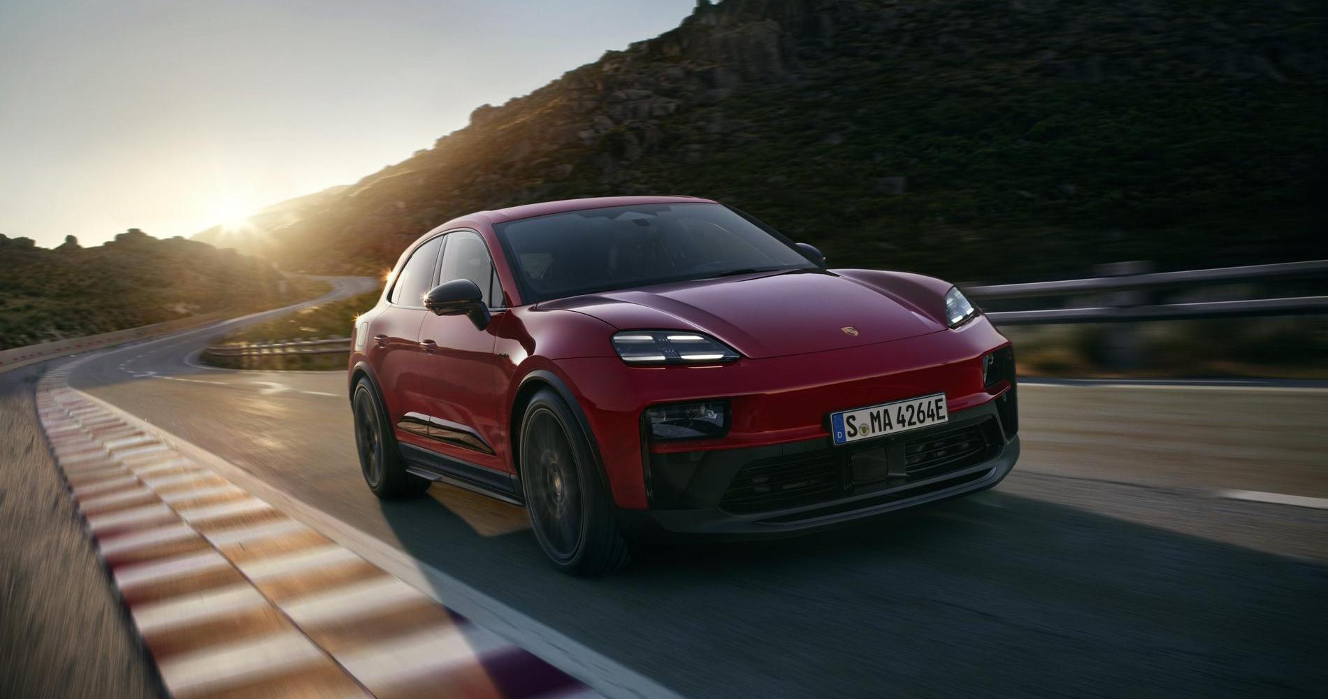 Nuova Porsche Macan GTS 2025 anteriore