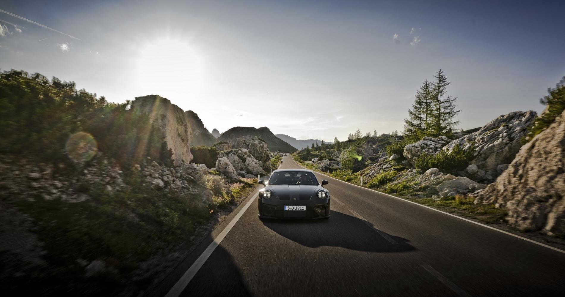 Porsche 911 GT3 Bergsport anteriore