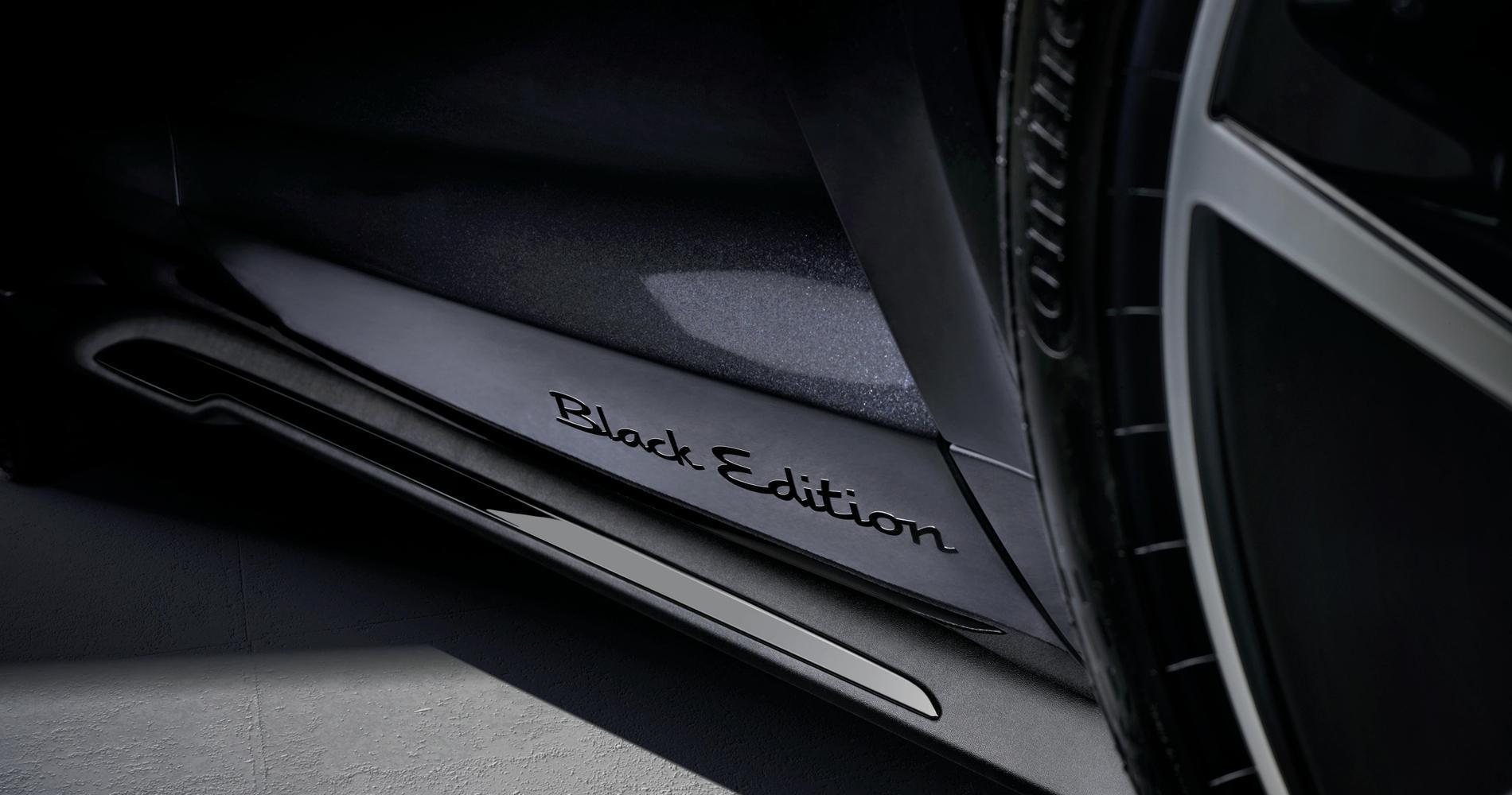 Porsche Black Edition badhe