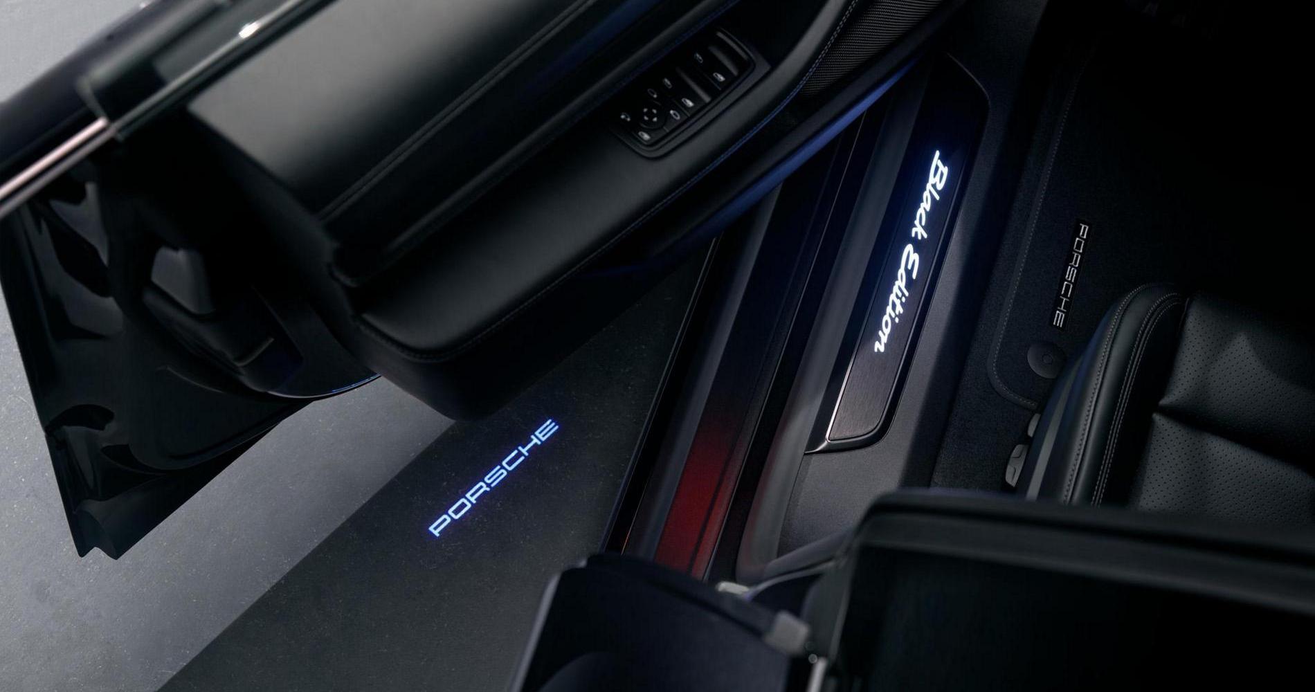 Porsche Black Edition battitacco