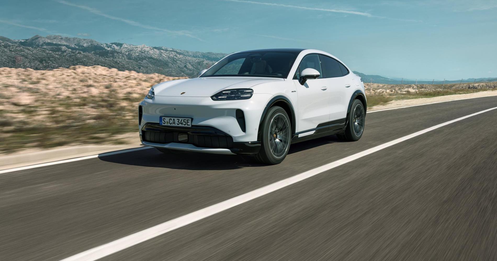 Porsche Cayenne Coupe elettrica 2026 4