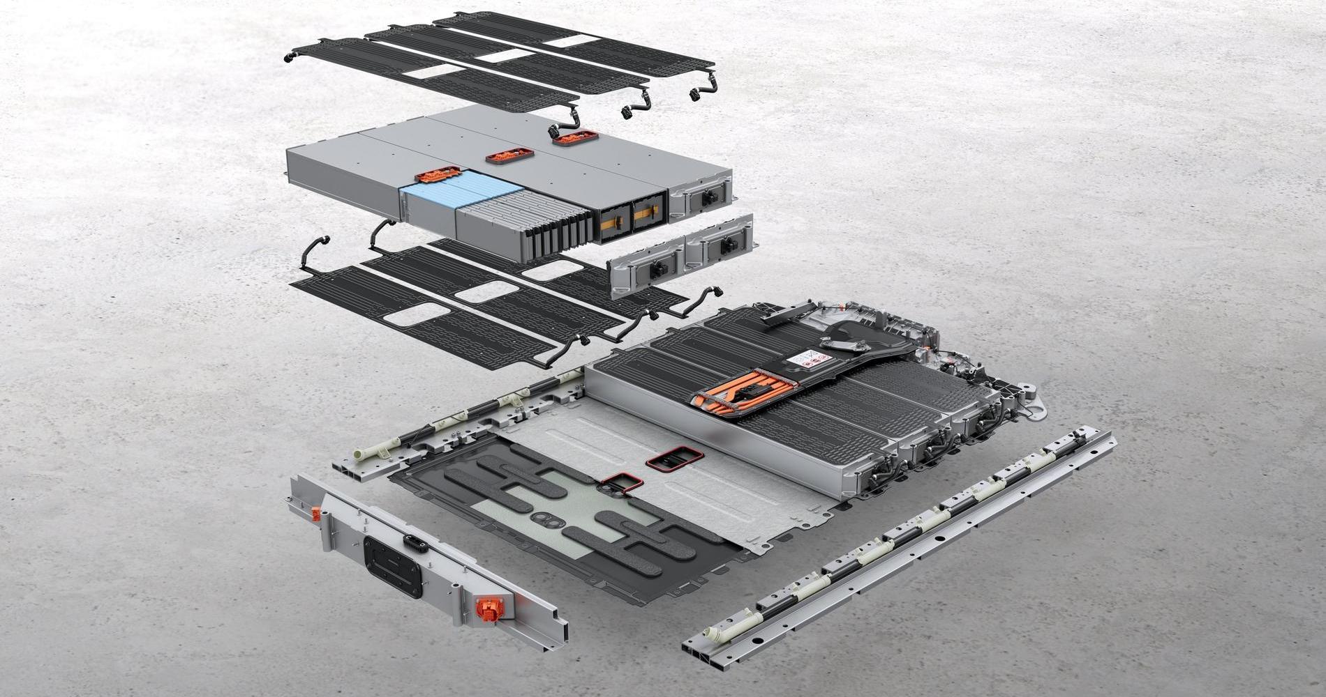 Porsche Cayenne elettrica batteria