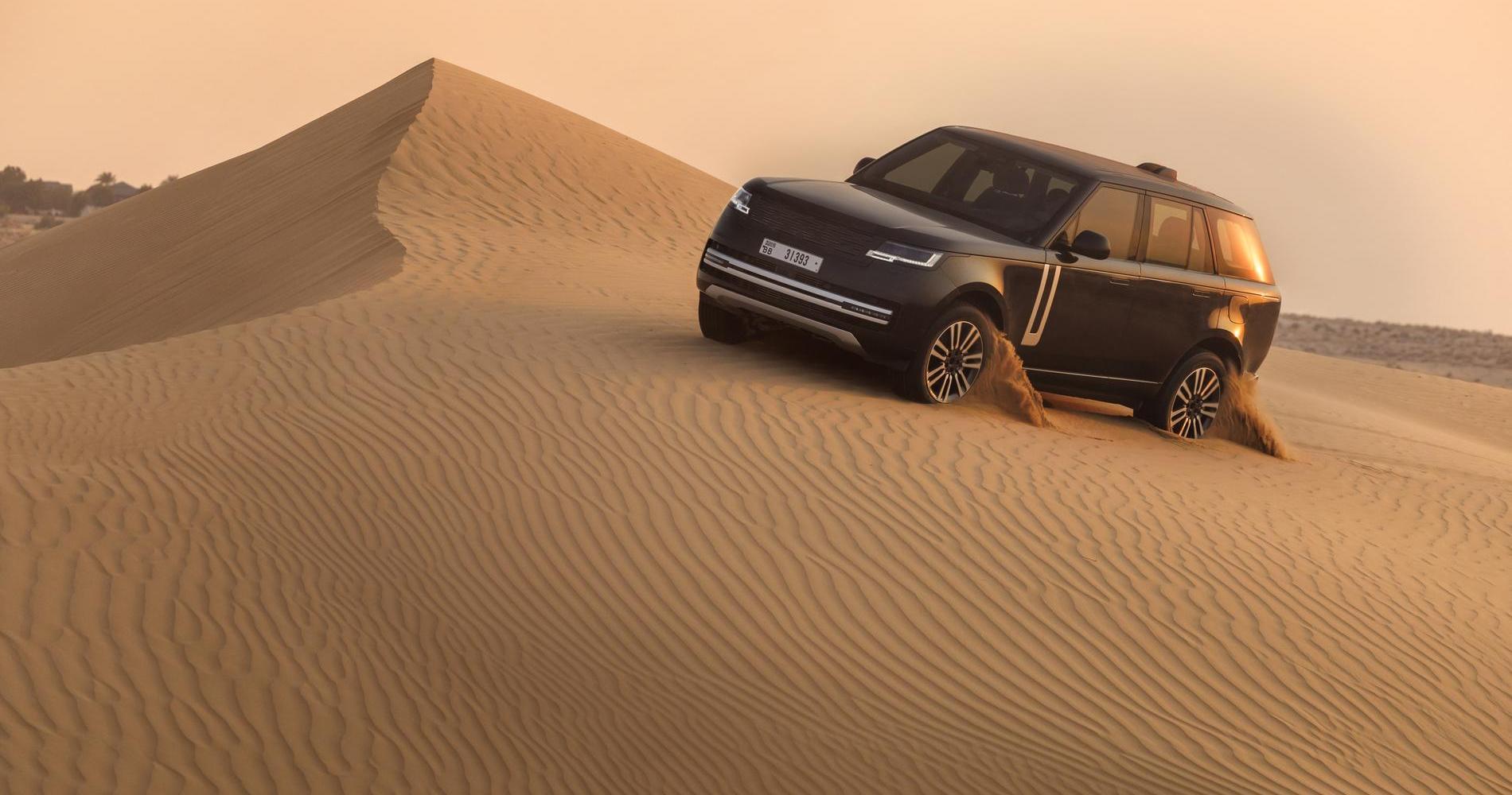 Range Rover Electric dune