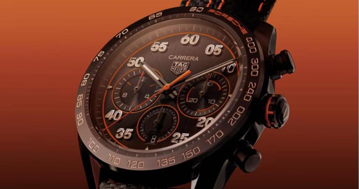 TAG Heuer Carrera Chronograph x Porsche Orange Racing 3
