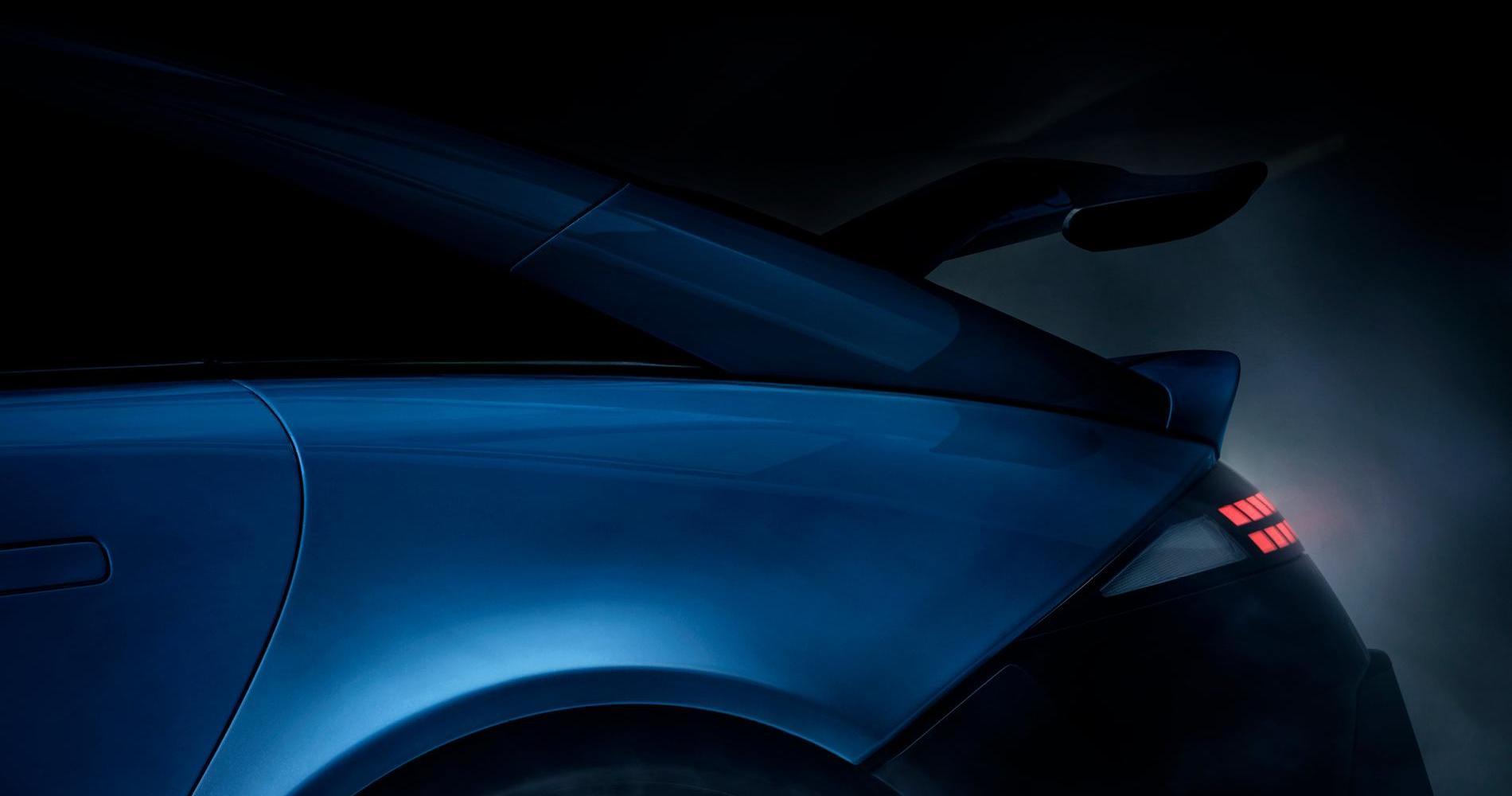 teaser Hyundai Ioniq 6 N coda