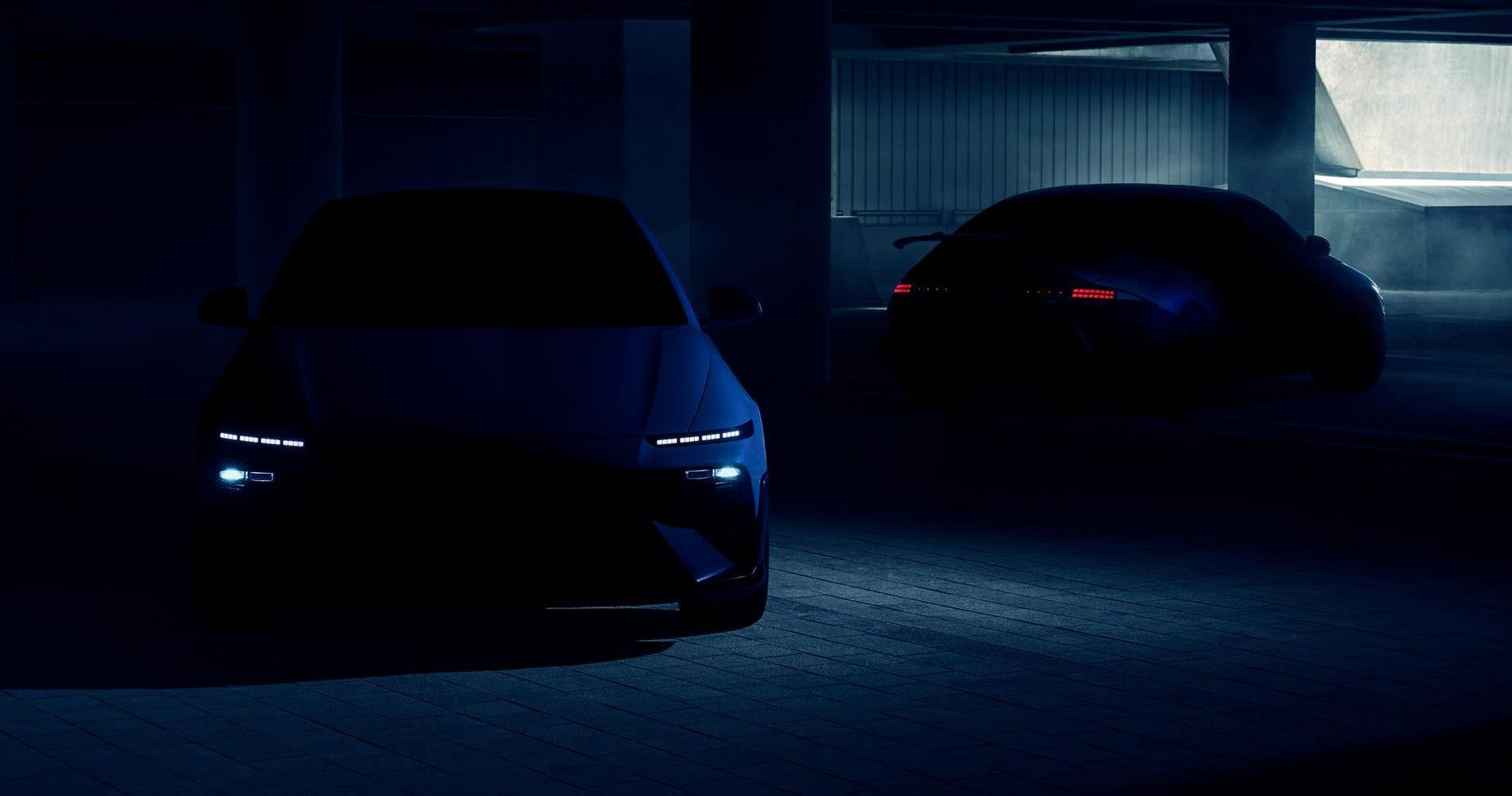 teaser Hyundai Ioniq 6 N foto