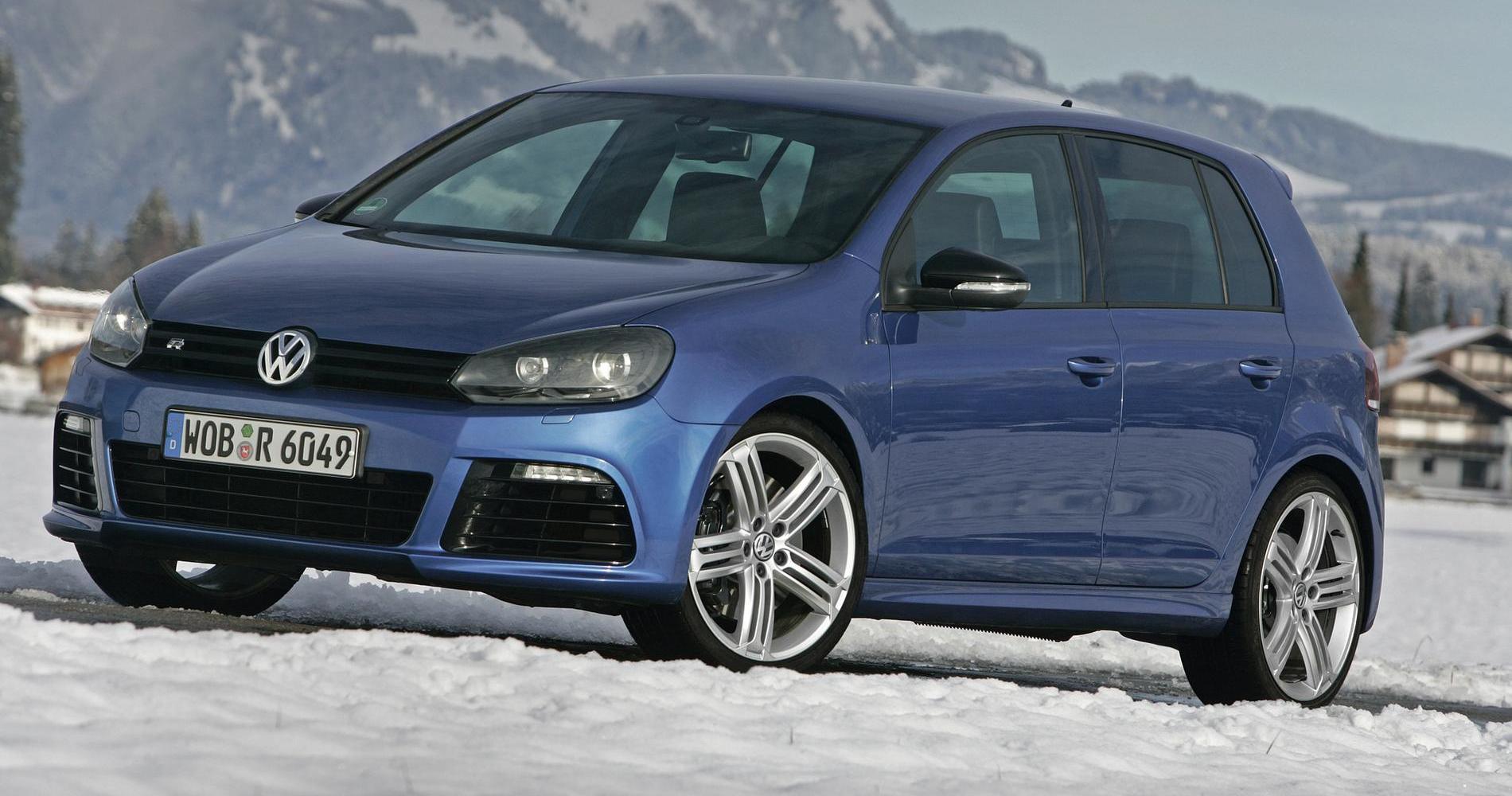 volkswagen golf r32 7 uscita