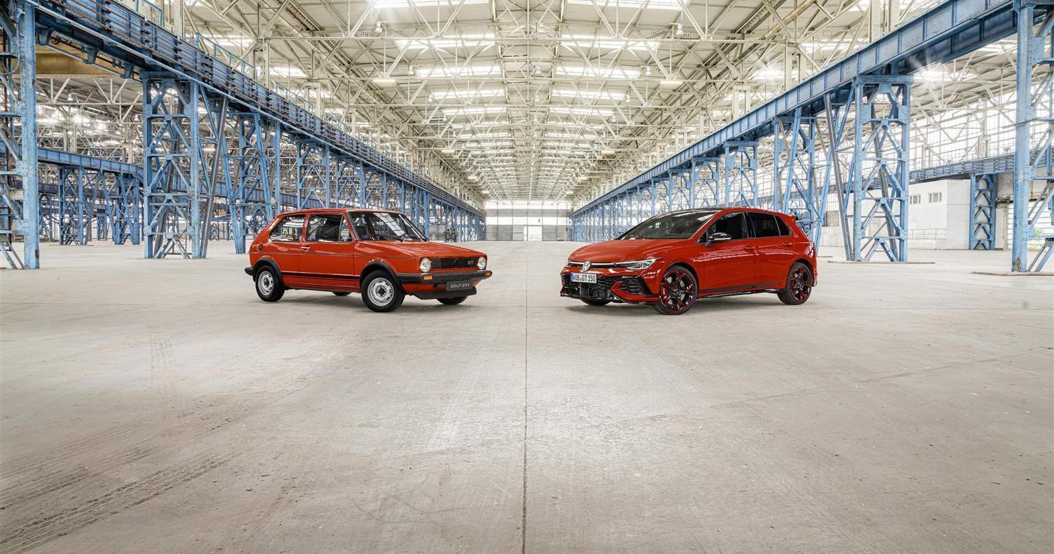 VW Golf GTI Edition 50 e vecchia Golf gti