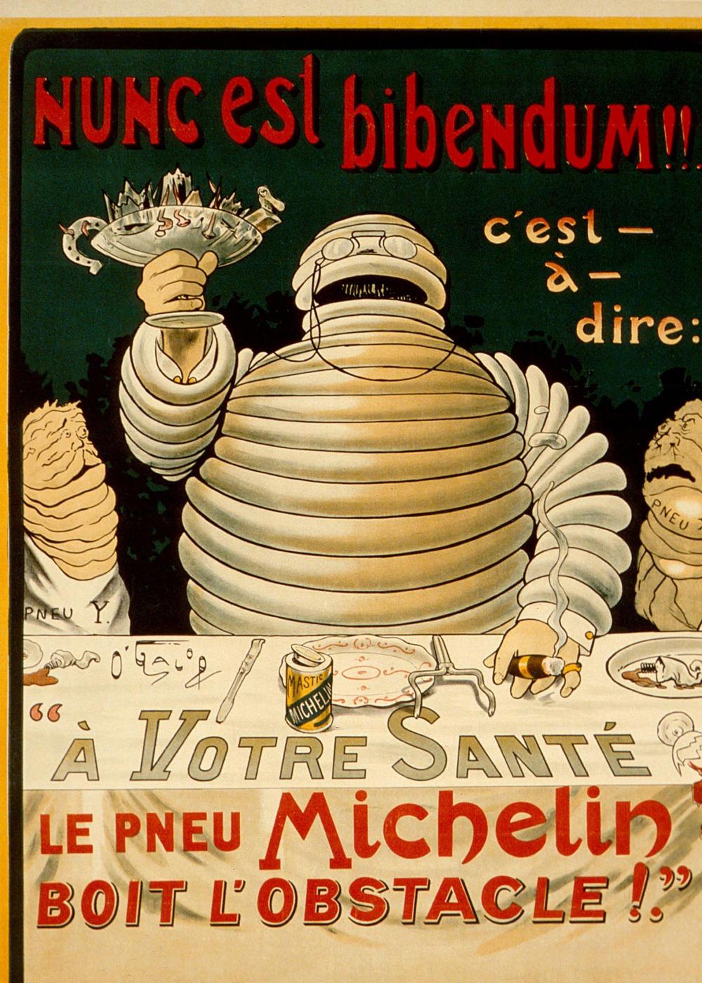 Bibendum: la storia dell'Omino Michelin