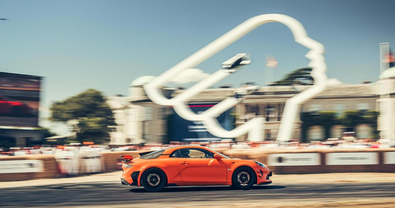 alpine A110 R Ultime al Goodwood Festival of Speed