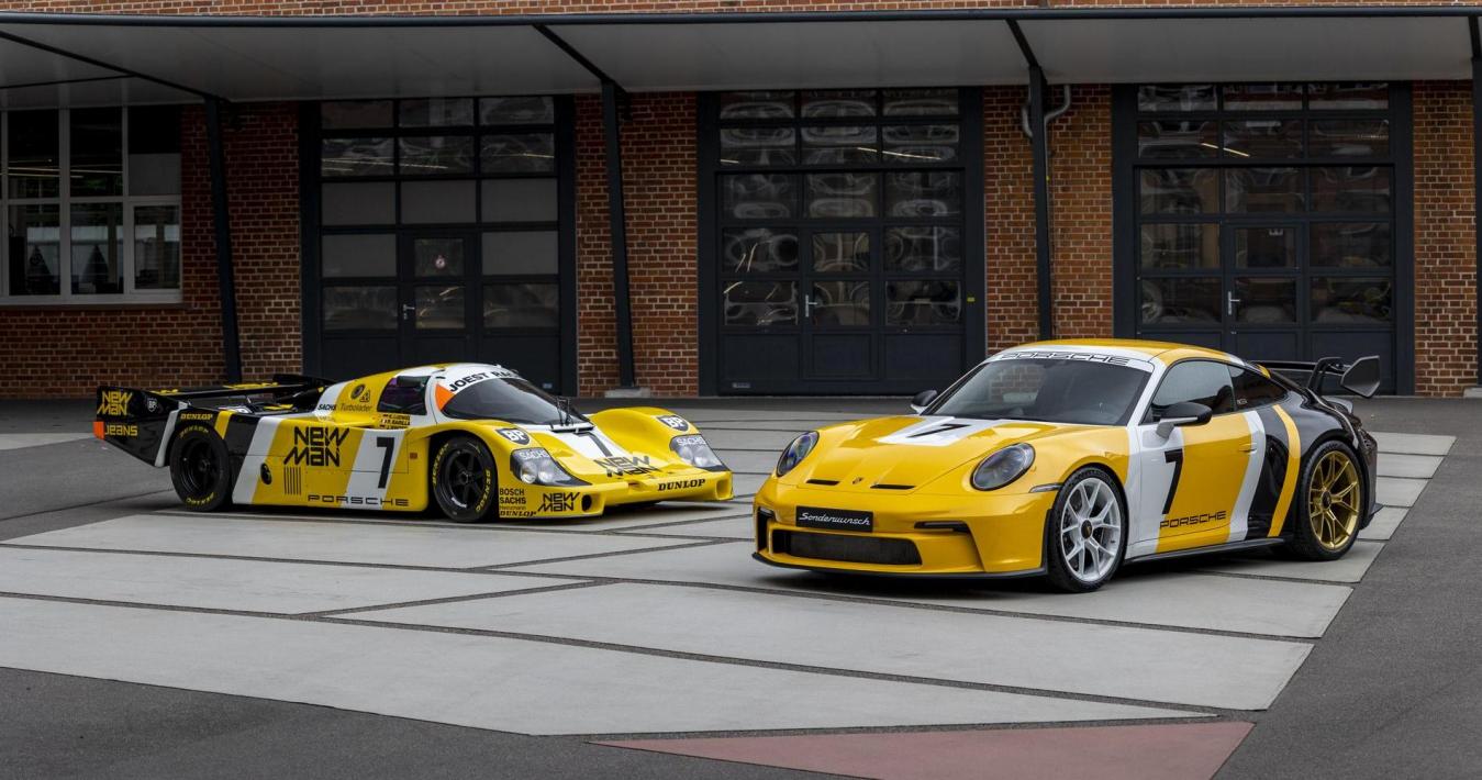 La Porsche 911 GT3 ispirata alla 956 da corsa 4