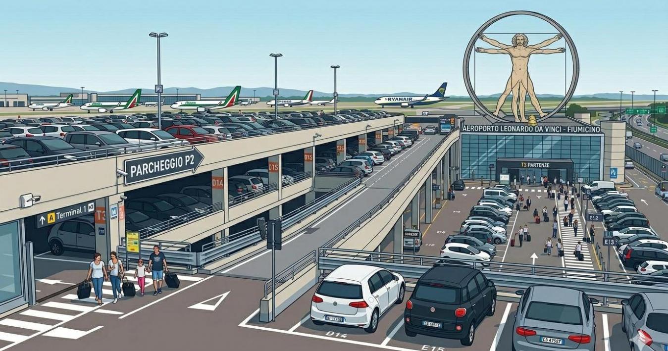 myparking roma fiumicino aeroporto