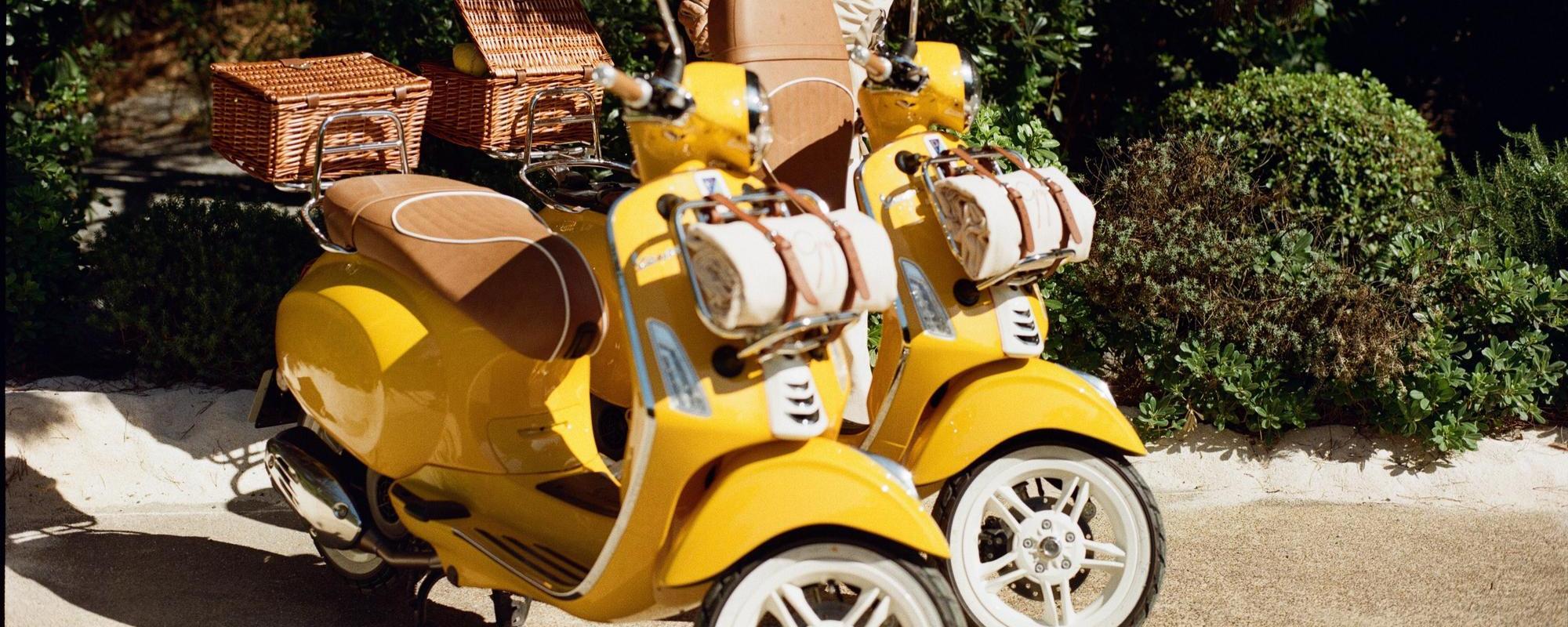 Gigi Saint Tropez x Vespa