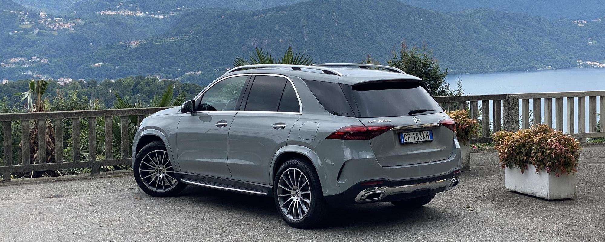 mercedes gle 350 de ibrida diesel prova su strada